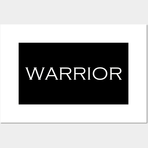 WARRIOR Wall Art by RENAN1989